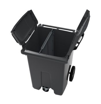 370 L flip lid