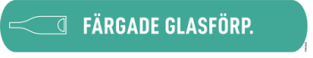UWS Side-stickers -Färgat glas