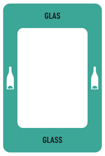Decal Canto glas for 30 liter