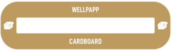Royal C label - Cardboard