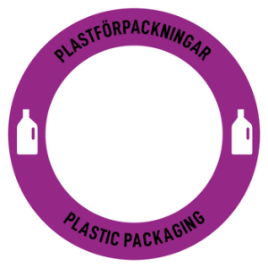 Royal C label, round – Plastic packaging
