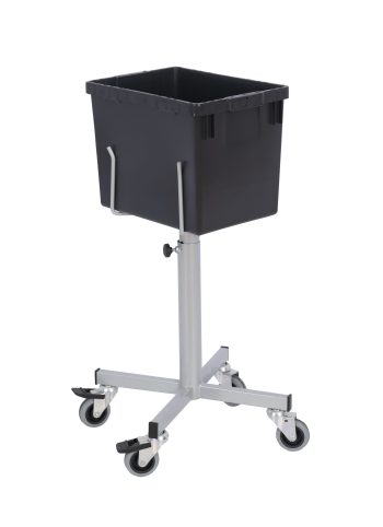 Rollable stand for food waste