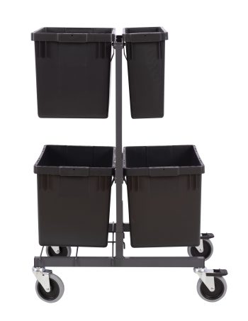 Cart stand for 3-4 fractions for 10L/21L containers