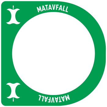 Campus Goool label – matavfall