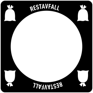 Campus Goool label – restavfall